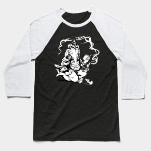 Nerdy Ganesha Baseball T-Shirt